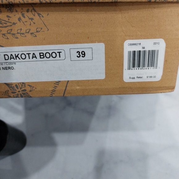 Free People Black Suede Dakota Slouch Boots - Picture 9 of 10